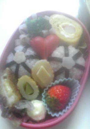 簡単手まり弁当-レシピのメイン写真