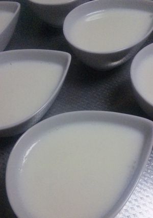 杏仁霜と寒天でぷるりん杏仁豆腐♪-レシピのメイン写真