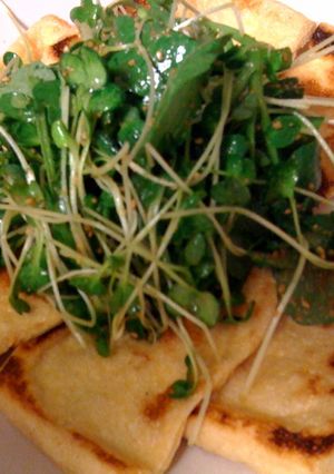 焼き油揚げと山盛り野菜-レシピのメイン写真