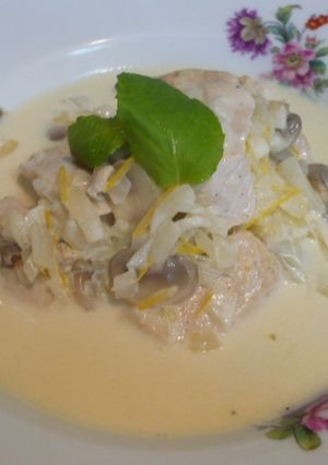 爽やか♪鶏のレモンクリーム煮-レシピのメイン写真