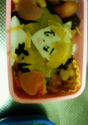 フレッシュプリキュア　パイン弁当。-レシピのメイン写真