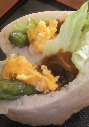パンに詰めた☆まるごと野菜カレー♬-レシピのメイン写真
