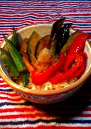 野菜のおろし丼～そぼろin～-レシピのメイン写真