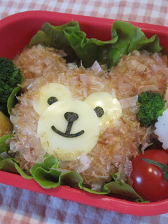 キャラ弁!かつお節でダッフィー♪-レシピのメイン写真
