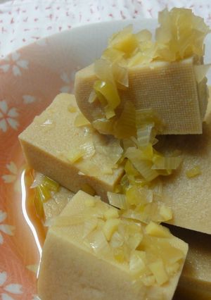 高野豆腐のユーリンチーソース煮-レシピのメイン写真