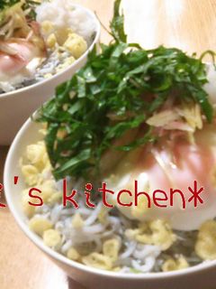 湘南名物★釜揚げしらす丼★-レシピのメイン写真