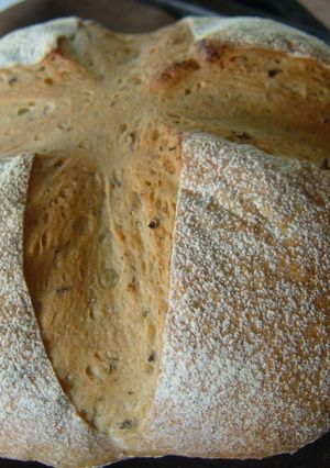 手作りのお茶でお茶パン（天然酵母）-レシピのメイン写真