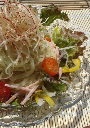 ☆マヨポンでサラダ麺☆彡-レシピのメイン写真