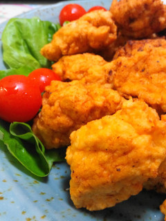 *豆腐と鶏胸肉で簡単チキンナゲット*-レシピのメイン写真