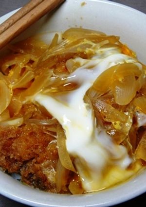 電子レンジで☆簡単カツ丼-レシピのメイン写真
