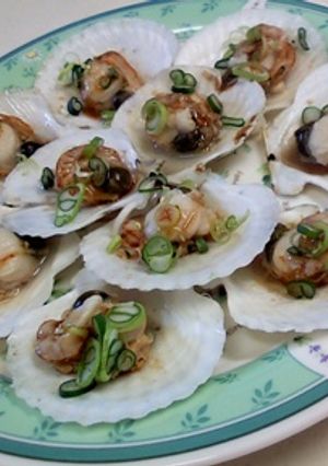 殻付きミニホタテの蒸し焼き-レシピのメイン写真