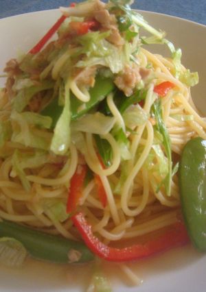 簡単 和風パスタ かき醤油!-レシピのメイン写真