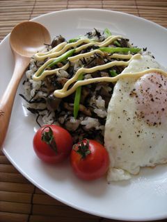 余ったひじき煮で☆カフェランチ風混ぜご飯-レシピのメイン写真