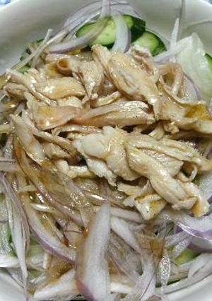 蒸し鶏のさっぱりサラダ-レシピのメイン写真