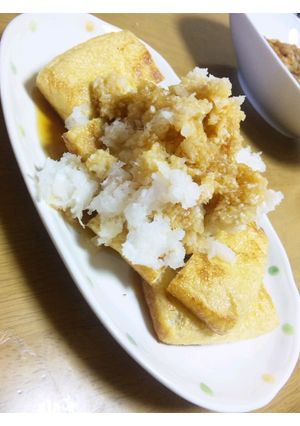 カリカリ油揚げ★たっぷり大根おろしのせ-レシピのメイン写真