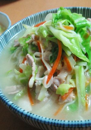 別茹でなし、具だくさんの簡単そうめん。-レシピのメイン写真