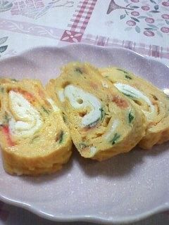 お弁当に☆桜えびと大葉の卵焼き-レシピのメイン写真