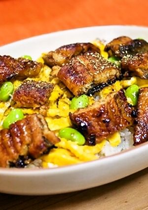 安いうなぎが大変身！カラフルうな丼♪-レシピのメイン写真