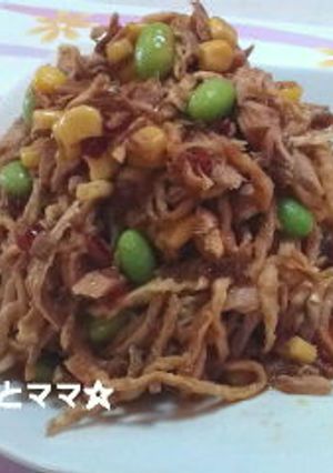 切り干大根のツナコーンピリ辛炒め-レシピのメイン写真
