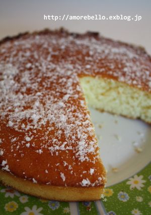 秘密にしたい☆米粉のココナッツケーキ-レシピのメイン写真