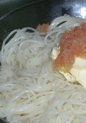 意外と合う！？【明太バター★そうめん】-レシピのメイン写真