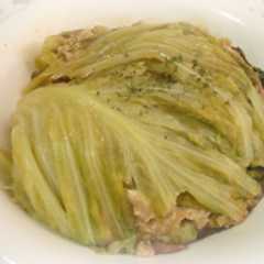 รูปของ ズボラ旨い☆キャベツと挽肉の重ね蒸し