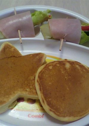乳アレ用☆彡基本のパンケーキ(^0^)-レシピのメイン写真