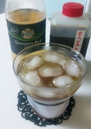 ジンジャー梅酒エール☆-レシピのメイン写真