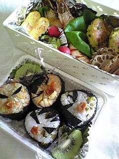☆☆☆おにぎり弁当☆おくちがチュ~♡♪-レシピのメイン写真