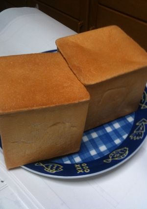 キューブ☆ブリオッシュ風食パン-レシピのメイン写真