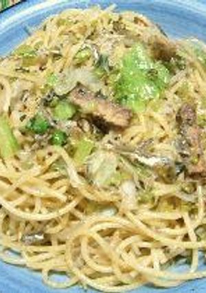 和の食材・小魚ペペロンチーノ-レシピのメイン写真