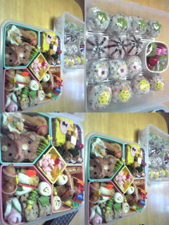 運動会のお弁当2010◆キャラ弁-レシピのメイン写真