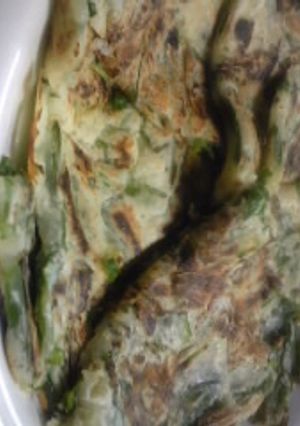 母の味【にらの薄焼き】-レシピのメイン写真