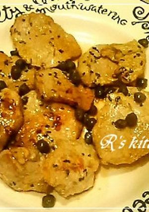 豚ヒレ肉のソテー☆ケーパー添え-レシピのメイン写真