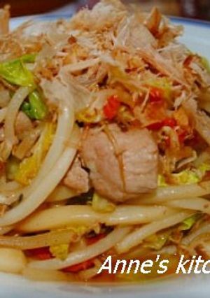 ダイエット！ほとんど野菜の焼きうどん-レシピのメイン写真