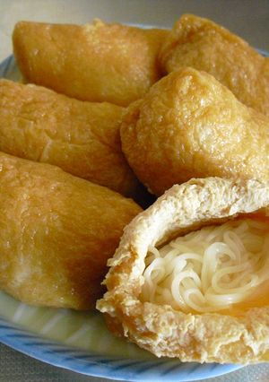 そうめんが入ってる！？いなり寿司-レシピのメイン写真