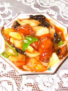 熟味酢を使った酢豚-レシピのメイン写真