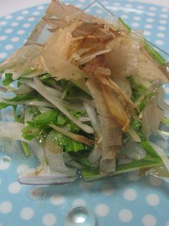 新玉ねぎと水菜のシャキシャキサラダ-レシピのメイン写真