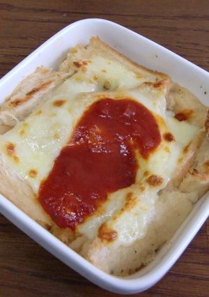 超簡単!パングラタン-レシピのメイン写真