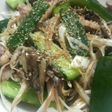 夏にピッタリ♪きゅうりの鶏キノコポン酢☆