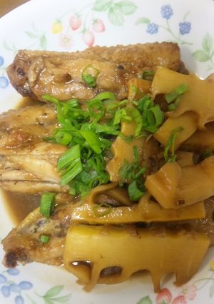 たけのこと手羽先煮-レシピのメイン写真