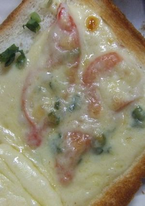 香り箱で作るカニカマチーズトースト-レシピのメイン写真