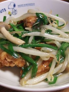 鶏ムネ肉のから揚げON野菜あん♪-レシピのメイン写真