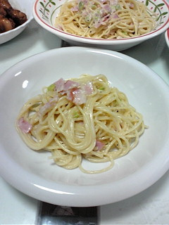 春♪そら豆のクリームパスタ-レシピのメイン写真