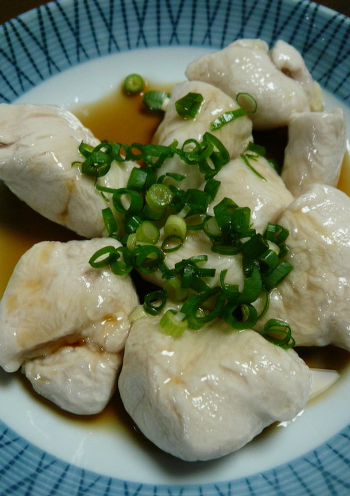 簡単！ヘルシー！鶏ささみの片栗粉ゆで-レシピのメイン写真