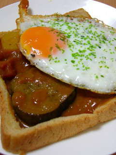 ボリュームたっぷり★カレートースト♬-レシピのメイン写真