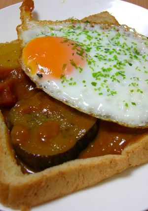 ボリュームたっぷり★カレートースト♬-レシピのメイン写真