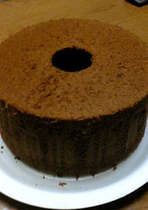 お鍋でカンタン♪チョコシフォン♪-レシピのメイン写真