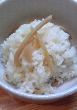 新生姜の炊き込み御飯-レシピのメイン写真