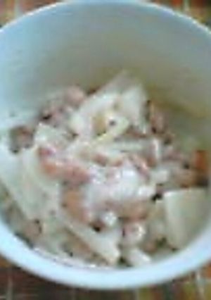 お手軽納豆サラダ!?-レシピのメイン写真